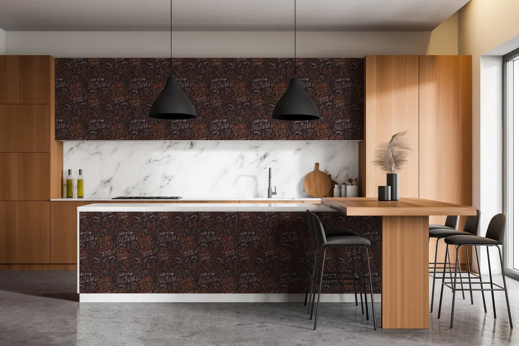 Rinnova Mobili Cucina B&B - Pellicola Adesiva Fumetto Tè 100x50 cm - 6