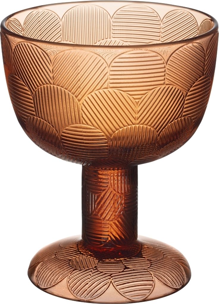 Iittala Miranda Schale auf Fuß - 145 mm - Sevilla-orange 1051298