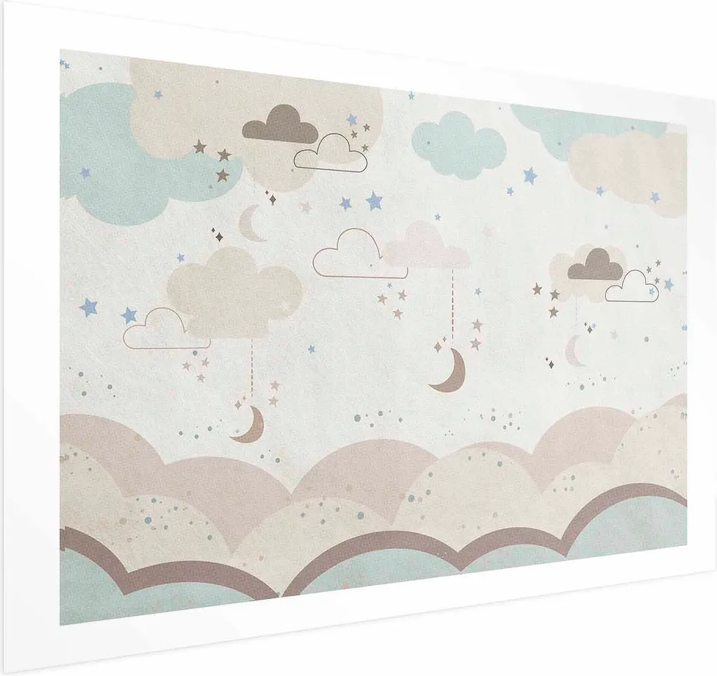Poster Notte da Favola 90x60 cm - La Magia sulla Tua Parete