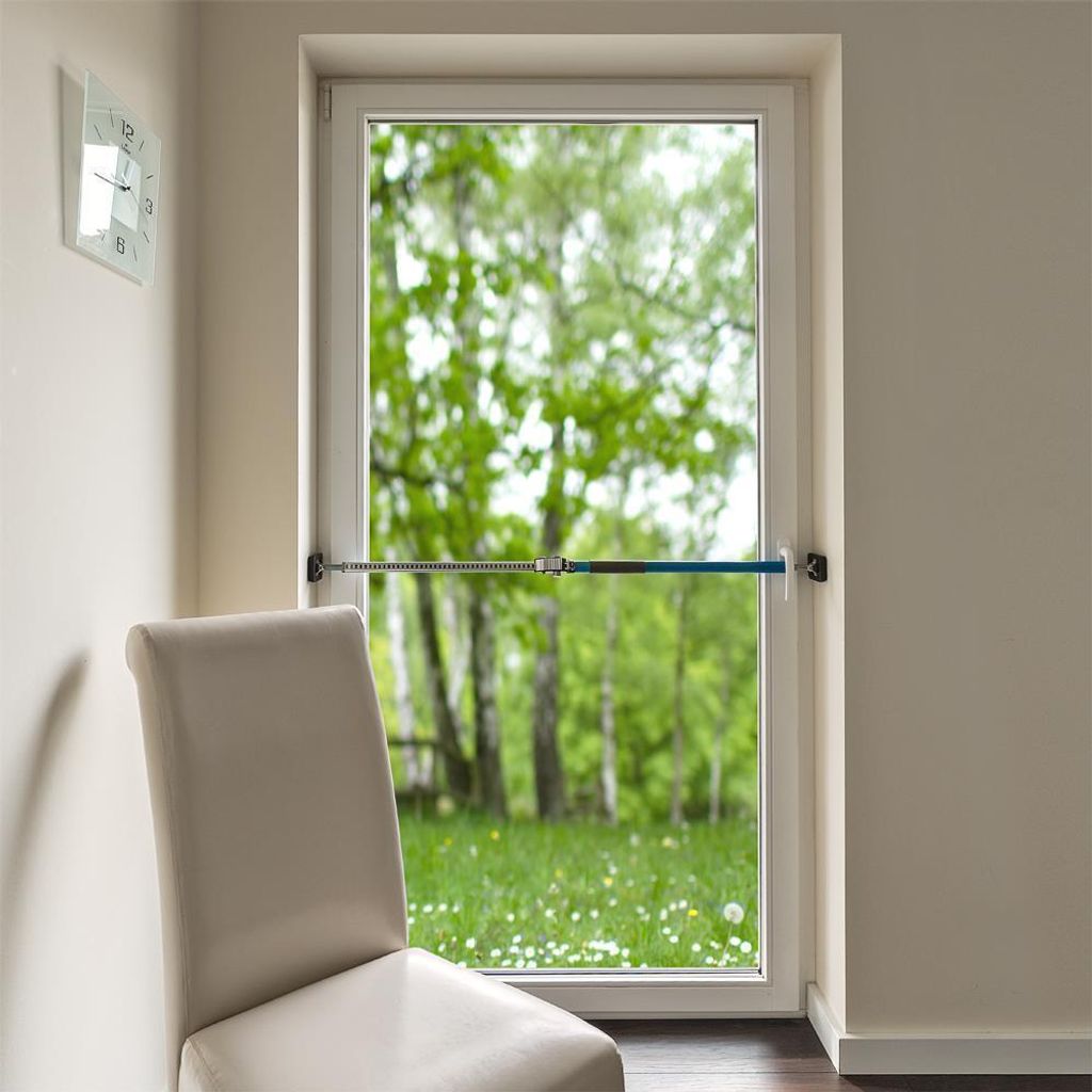 Teleskop-Sicherungsstange aus Stahl für Fenster, ausziehbar Produktbild 