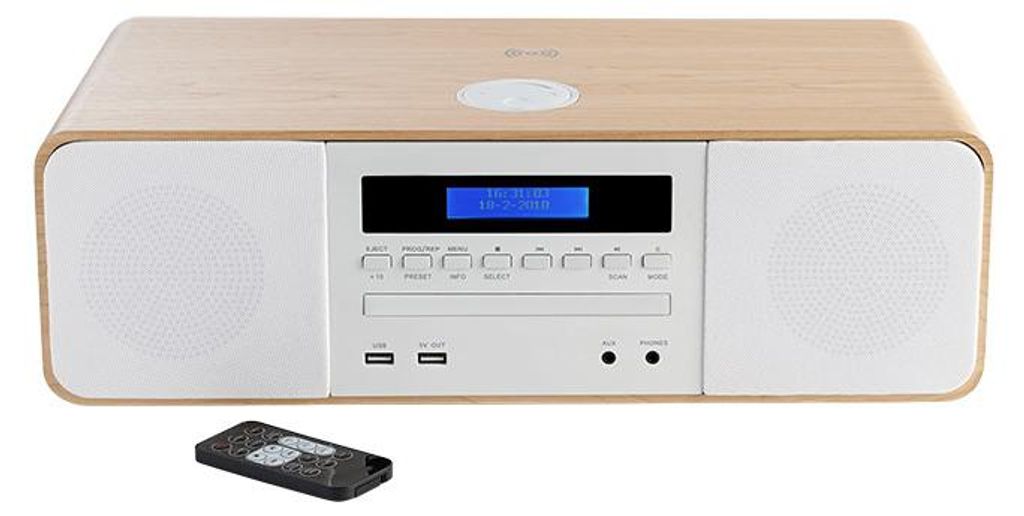 Thomson MIC201IDABBT Mikrosystém s nabíjacou stanicou Qi Obrázok produktu 