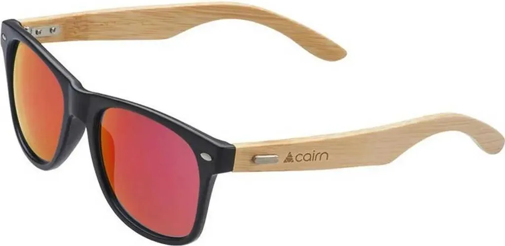 Lunettes de soleil pour randonnée et plage Cairn Hybrid Mirror Cat 3 Tan