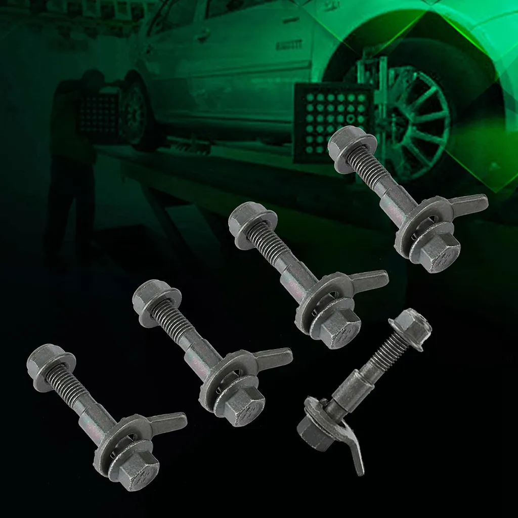 Kit di campanatura durevole Bullone a camme, regolabile da 12 mm per la maggior parte dei pneumatici del veicolo con dimensioni adeguate Seleziona i modelli Ford/Lincoln - 3