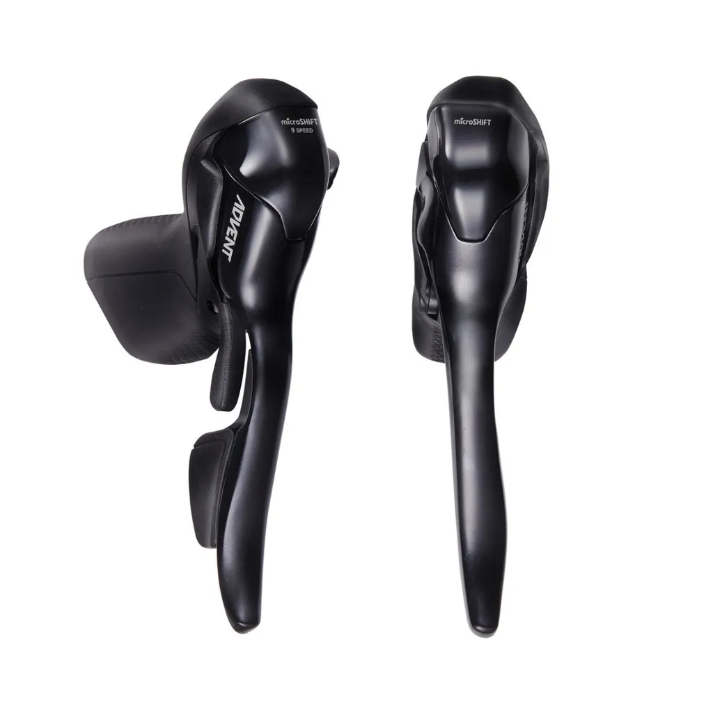 Leviers Dual Control MicroSHIFT Advent ergonomiques 1x9 vitesses en noir