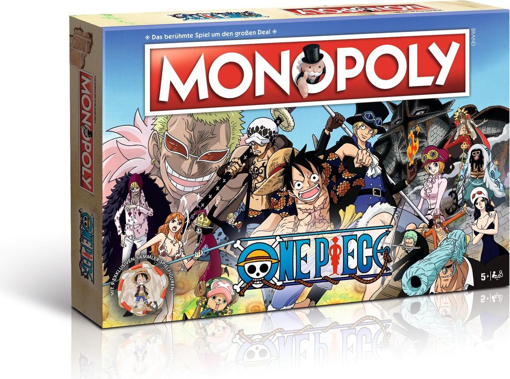 One Piece gioco da tavolo Monopoly *versione tedesca* Immagine del prodotto 