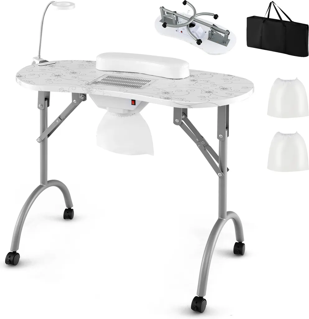 Postazione Manicure Pieghevole COSTWAY: Analisi Tecnica e Performance