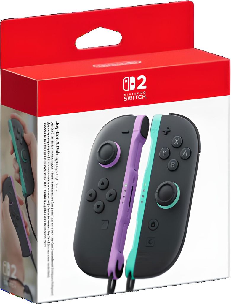 NSW2 Controller Joy-Con 2er violett/Grün Produktbild 