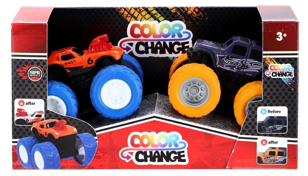 Modellauto Colour Change 2 Stück