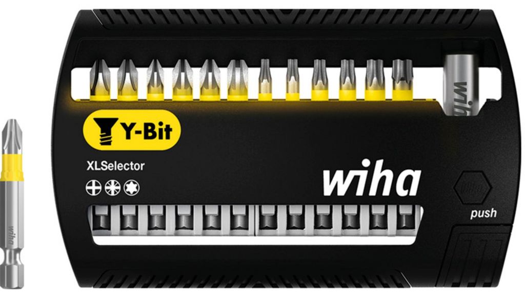 Wiha Bit-Satz XLSelector Y-Bit 50mm, 13-teilig, (PH / PZ / Produktbild 