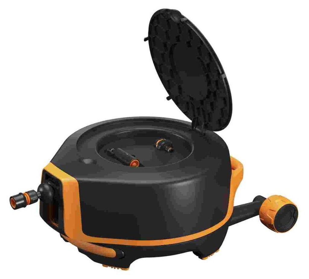 Fiskars Automatische Haspel XL met wielen, 13 mm (1/2"), Productafbeelding 
