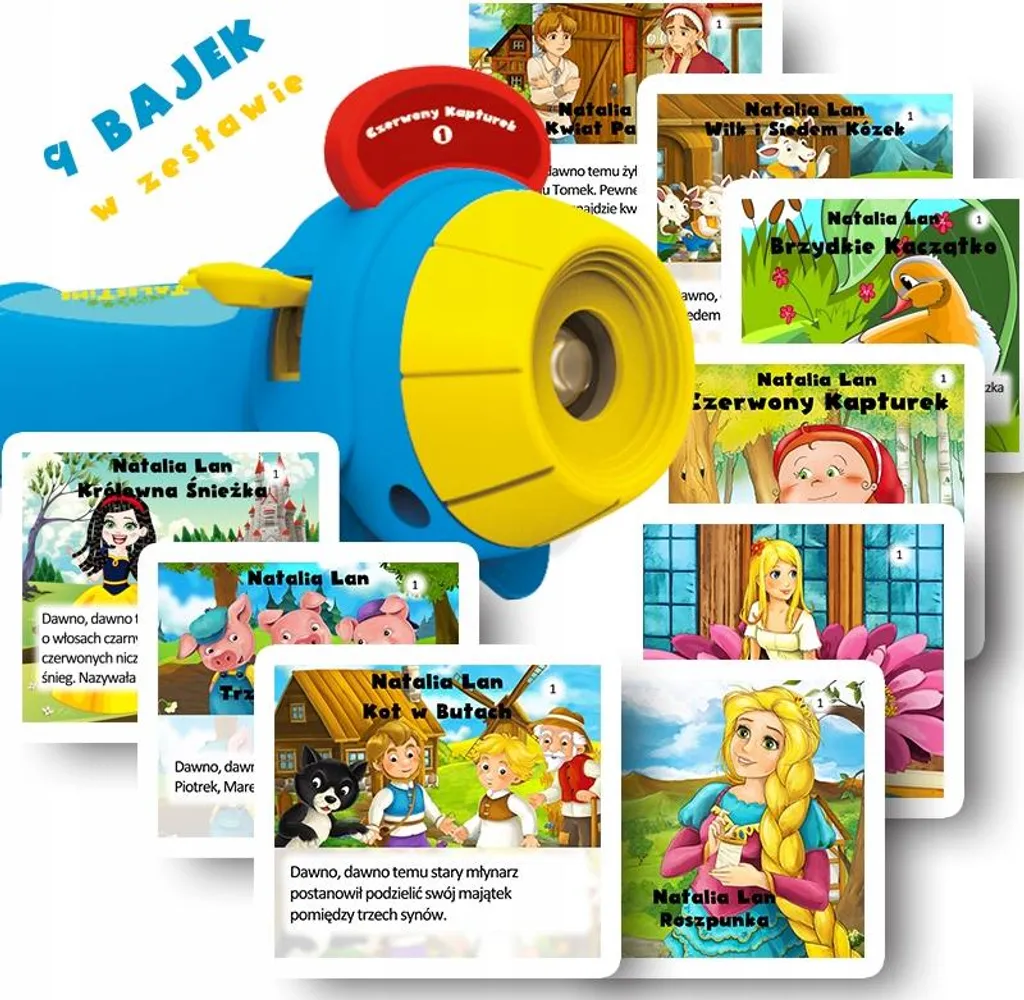 Projecteur d'Histoires Lumineux pour Rituel de Sommeil Enfant 9 Jeux