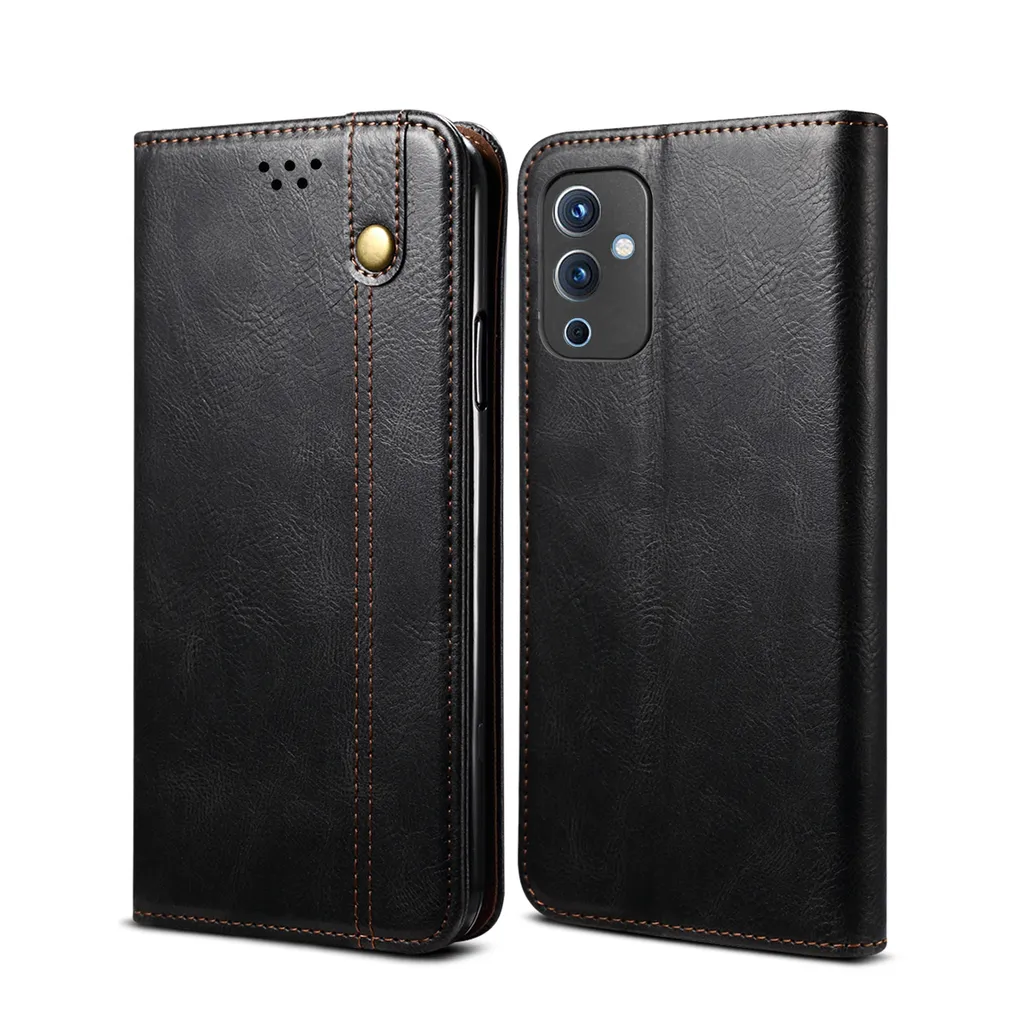 TIANCI Cover per OnePlus 9, Portafoglio Case [Pelle PU Delicata Sulla
