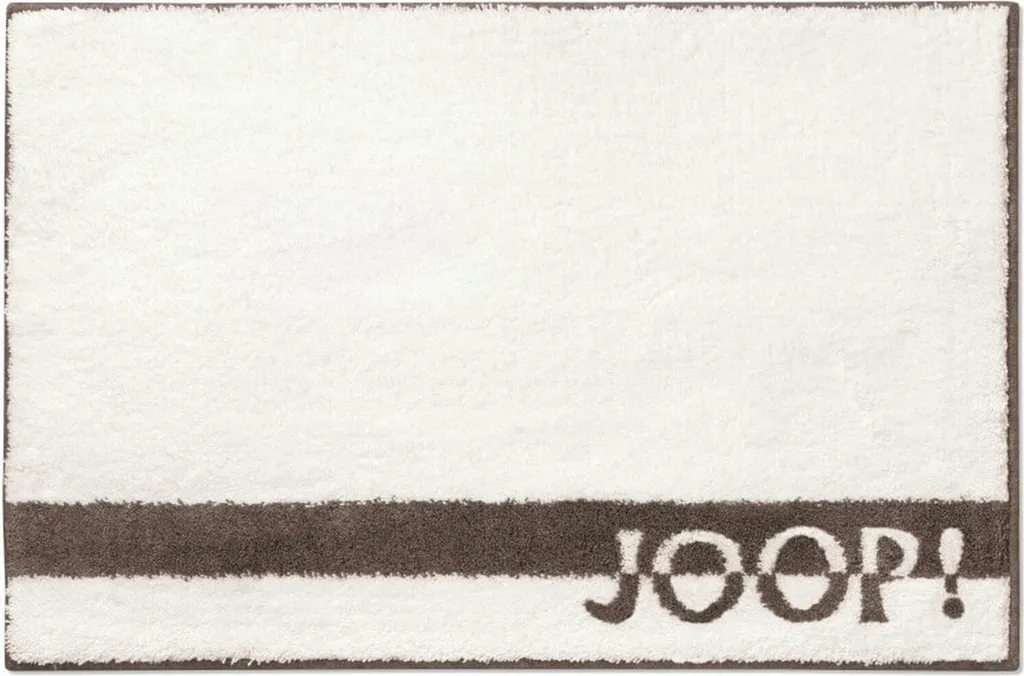 Tappeto Bagno Professionale JOOP! 141 Logo Stripes 60x90 - Alta Qualità