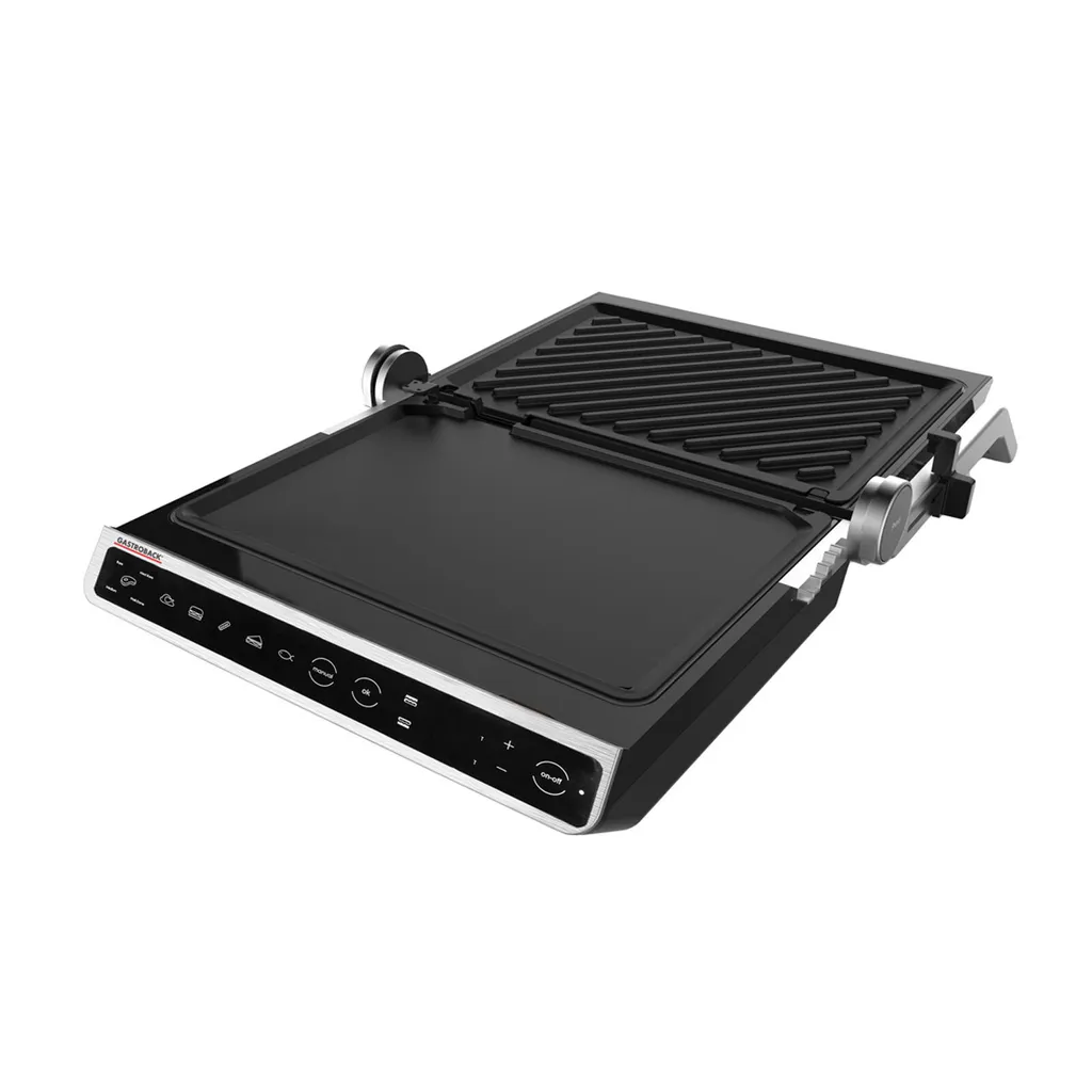 Gastroback Gril de contact Design BBQ Advanced Smart avec sonde de cuisson - 13