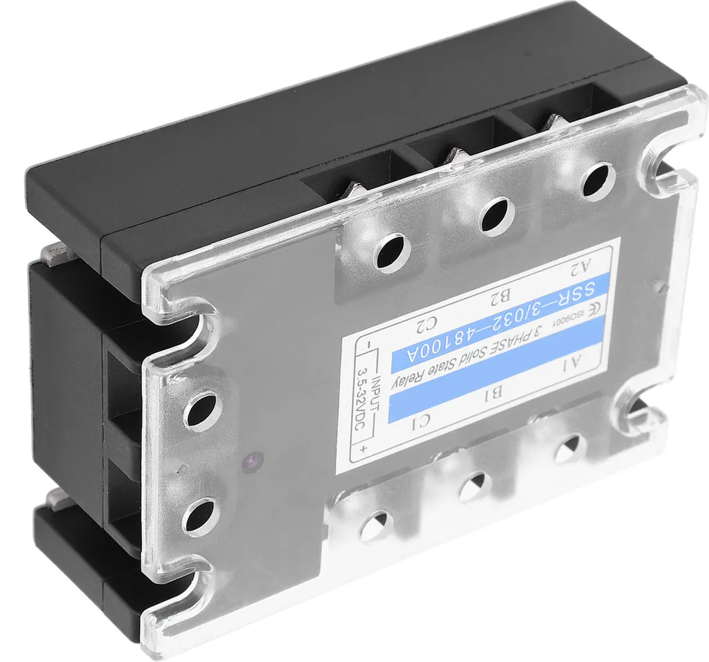 Relais statique triphasé SSR-3 D48100 100A DC-AC 480V pour industrie