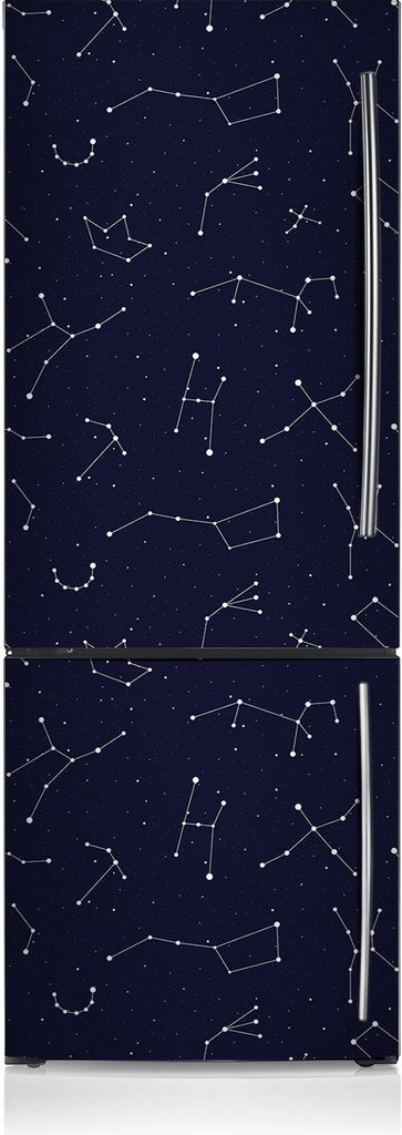 Magnetfolie Magnete Küche Kühlschrank Dekoration 60x180 cm - Konstellation