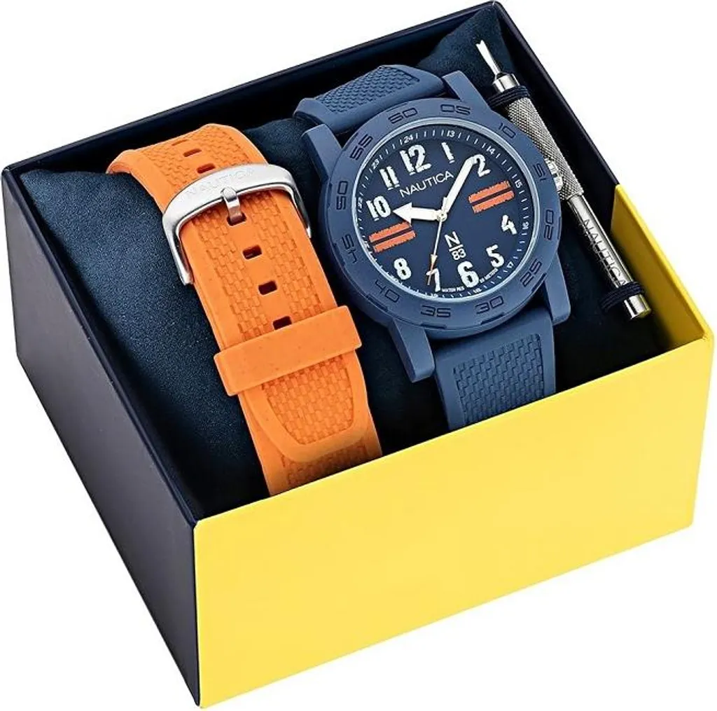 Nautica N83 Ayia Triada Orologio Sportivo Set 50m Waterproof