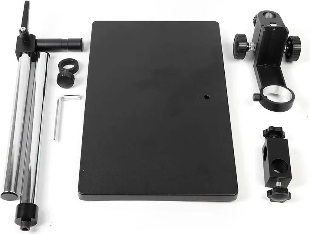 Support microscope réglable 32 cm en alliage robuste avec rotation - 9