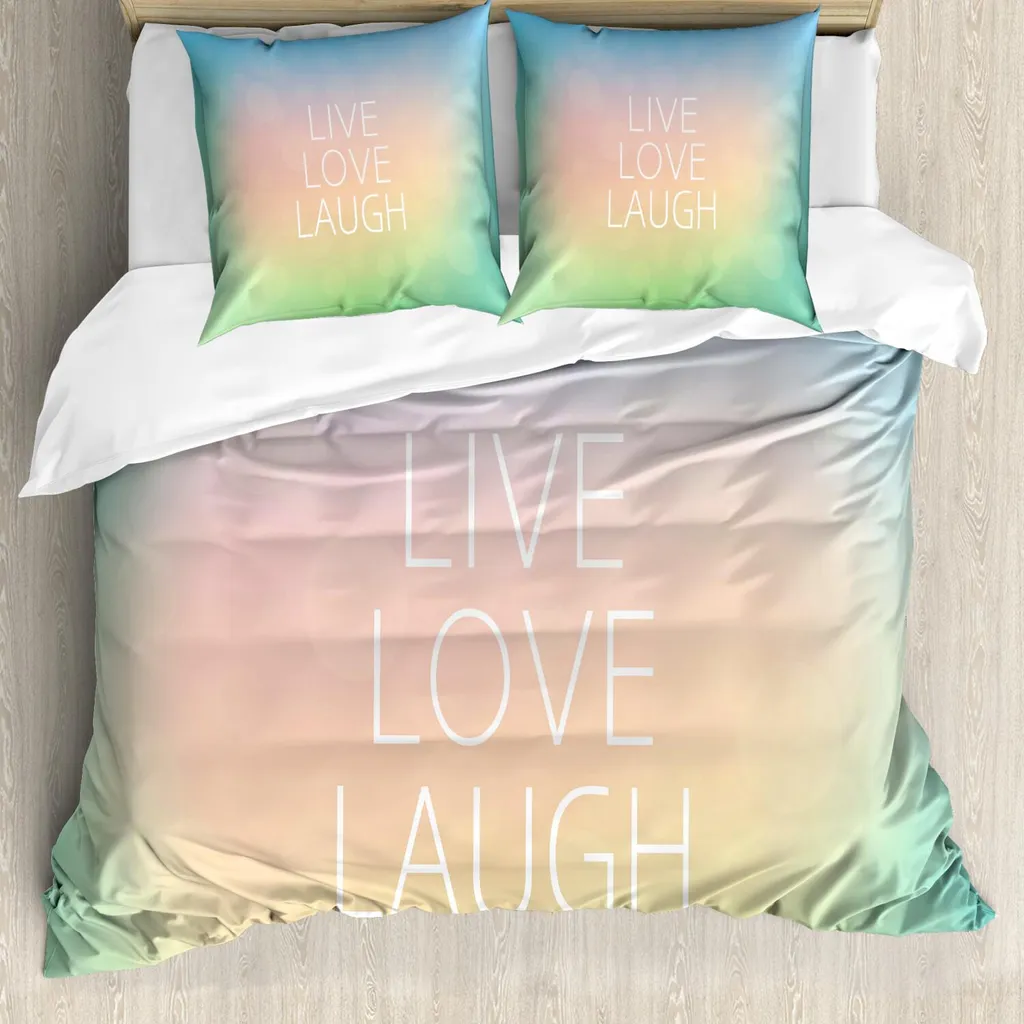 Linge de Lit Adulte pour une Décoration de Chambre Joyeuse 155x220 cm
