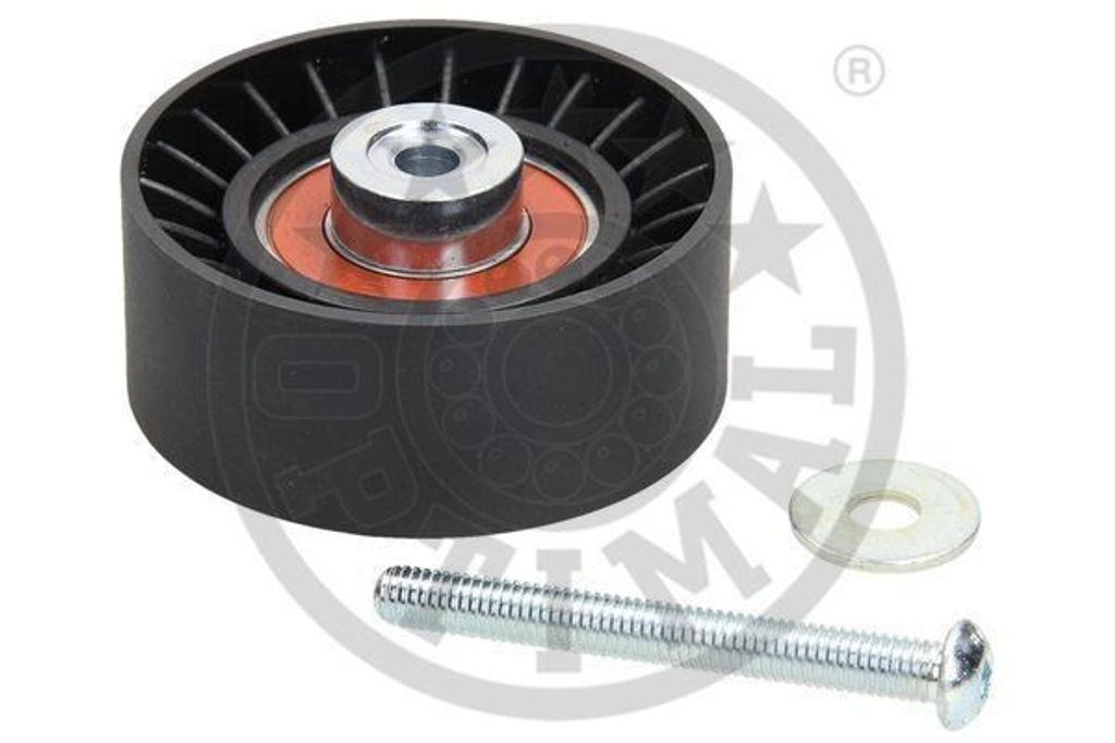 OPTIMAL 0-N1702 Umlenkrolle Keilrippenriemen für FORD Fiesta Mk5 Schrägheck (JH1, JD1, JH3, JD3) MONDEO IV Turnier (BA7) Transit Mk6 Kasten