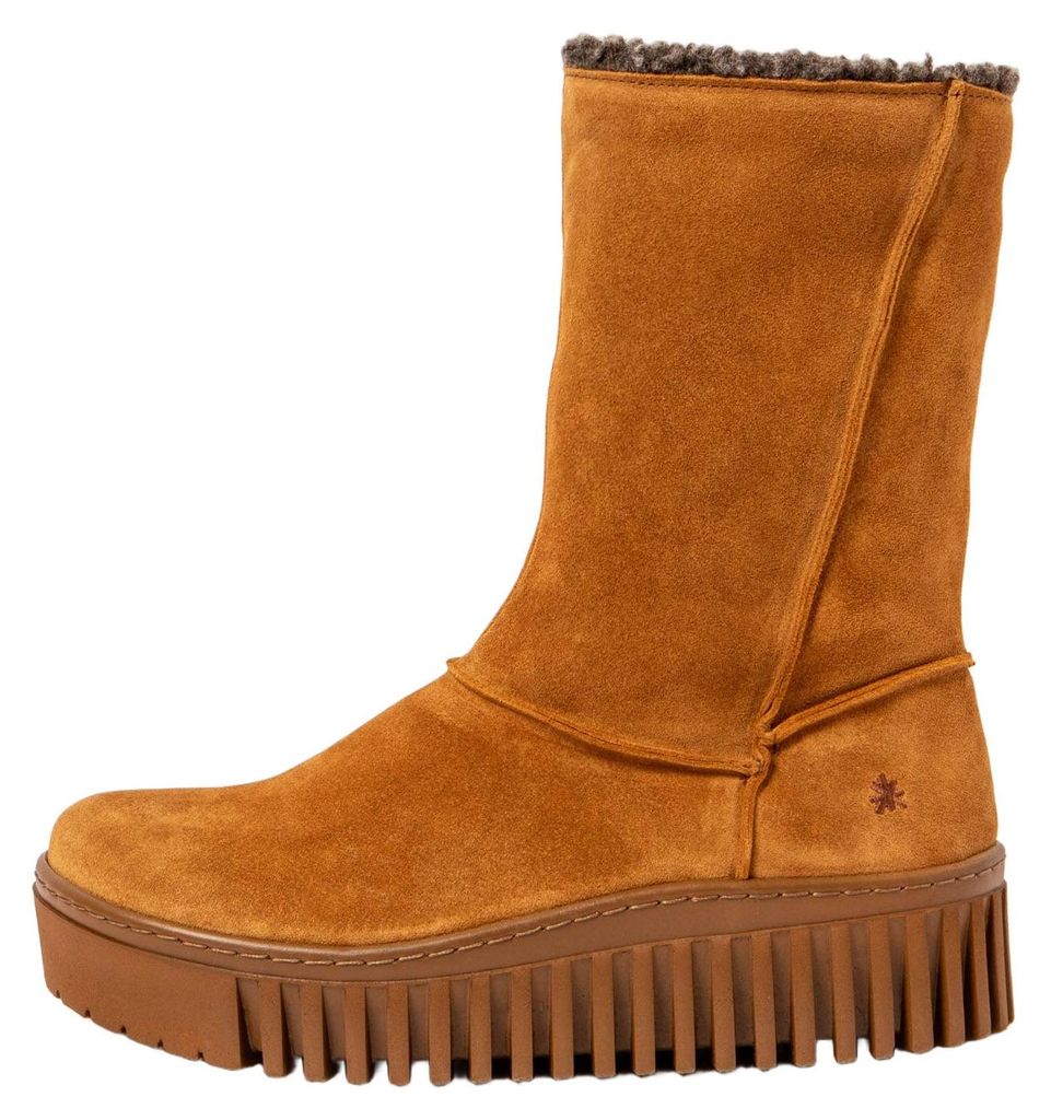 Art Stiefeletten Damen 1511 SILK SUEDE TOFFEE/BRIGHTON Farbe Braun