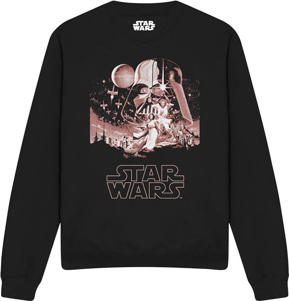 Star Wars - Sweatshirt für Damen TV20311 (M) (Schwarz)