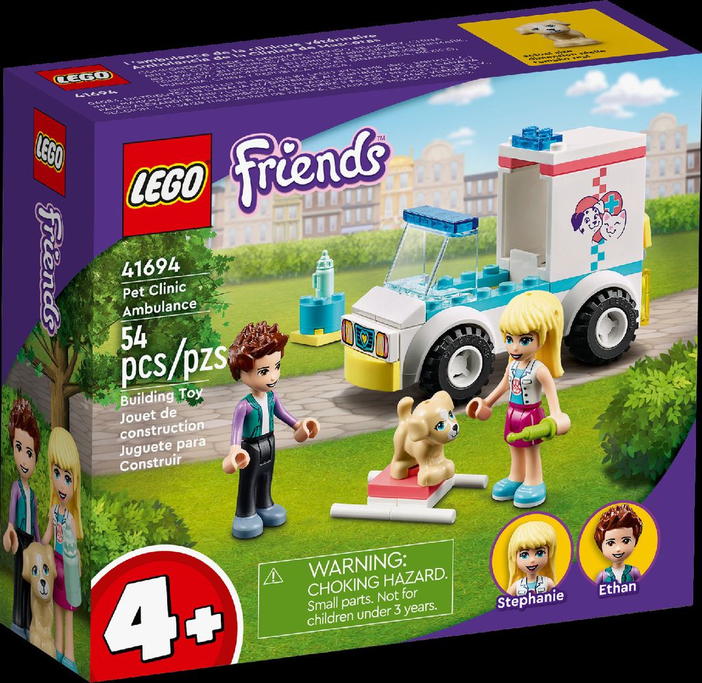 LEGO 41694 Friends Furgonetka ratunkowa dla zwierząt z Zdjęcie produktu 
