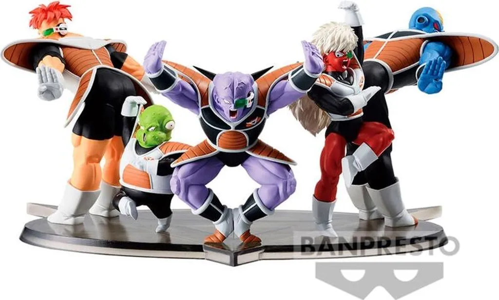 Figurine Guldo DBZ 8 cm - Décoration de Bureau et Collection Ginyu Force