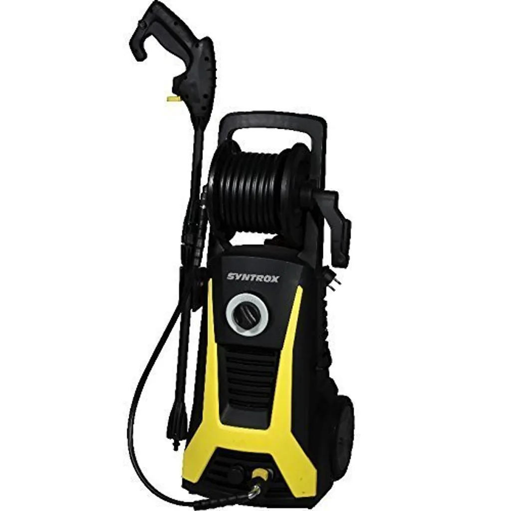 Nettoyeur haute pression 2500W sans nœuds avec enrouleur Syntrox Pro