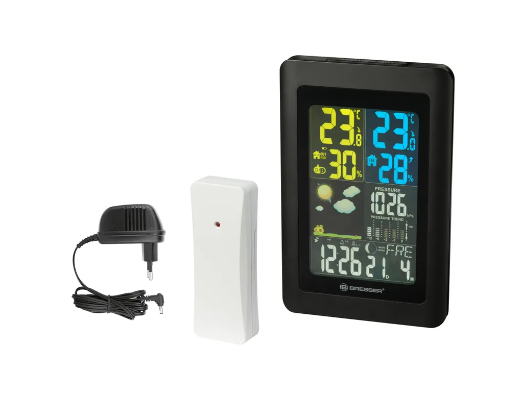 Station météo domestique BRESSER Meteo NBF pour surveiller son jardin