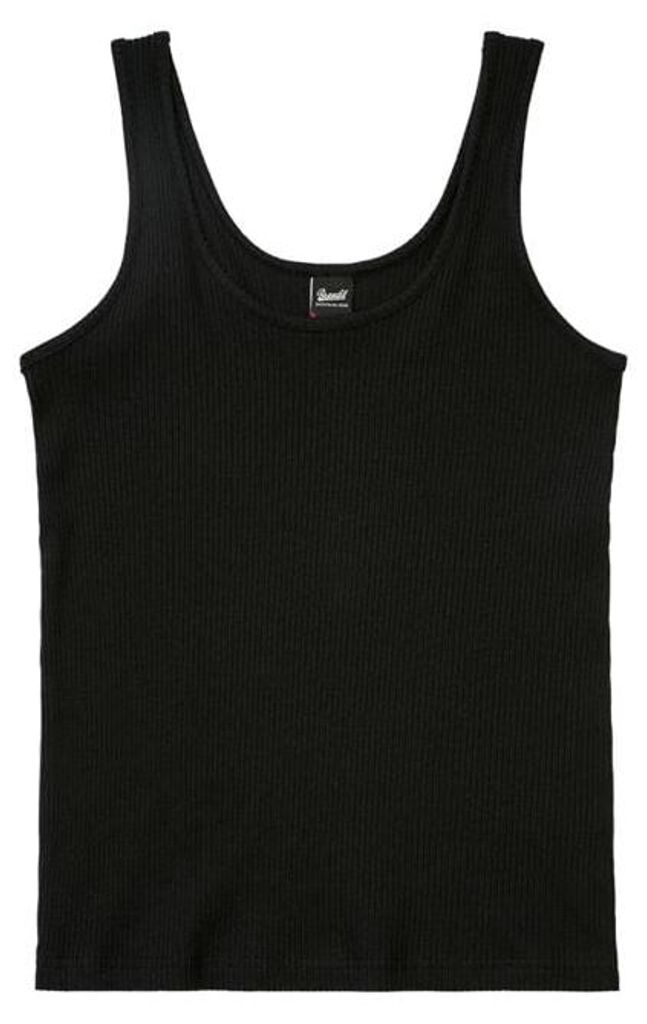 Brandit Top Damen Women Tanktop Mya, Rip schwarz XL