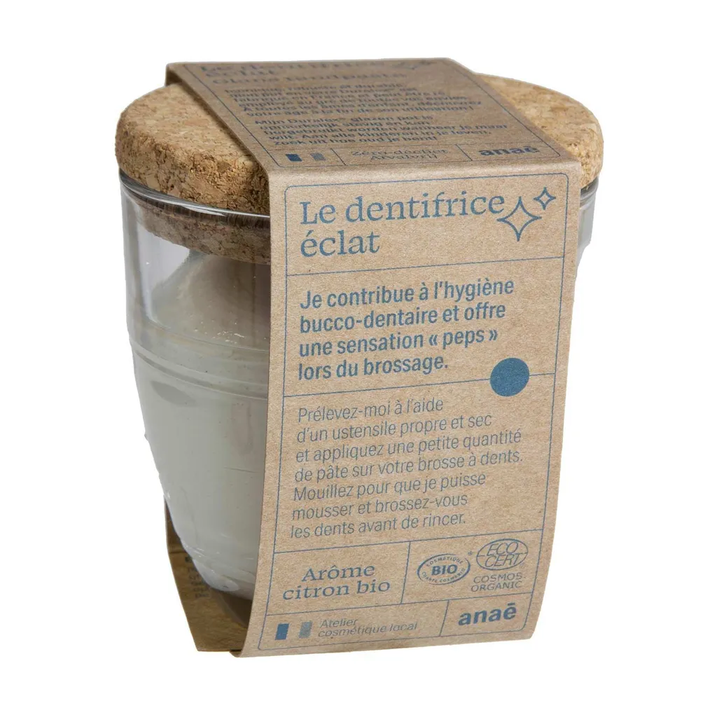 Dentifricio Naturale Solido al Limone: Trattamento Purificante Denti