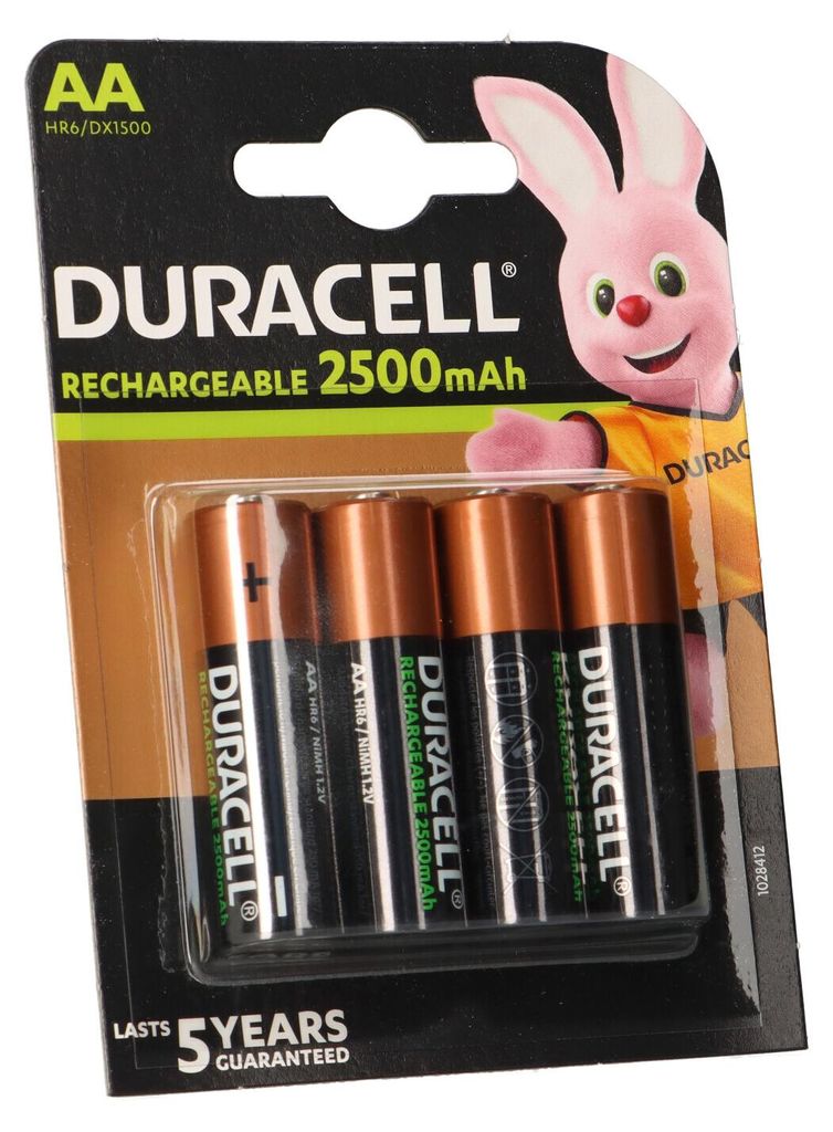 Duracell 4xAA, Bateria do ponownego naładowania, AA, 4 Zdjęcie produktu 