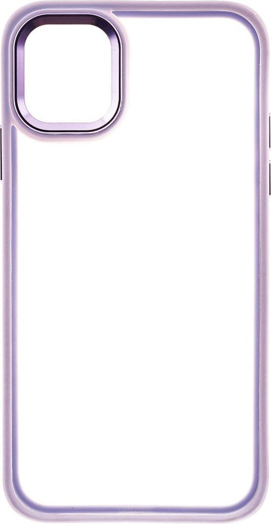 Smartphonehülle Back Cover Bumper TPU Schutzhülle kompatibel mit iPhone 14 Plus Lavendel