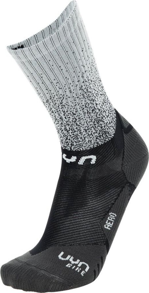 UYN Aero Fahrradsocken Herren black/white 42-44