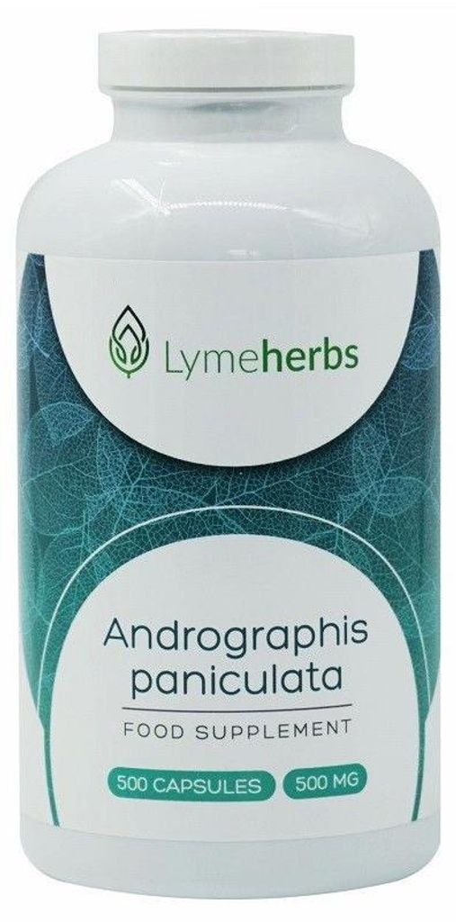 Andrographis paniculata 500mg, 500 capsule Immagine del prodotto 
