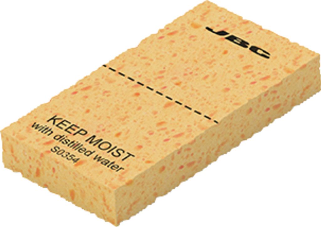 JBC Reinigungsschwamm, S0354, 36 x 69 mm S0354 (Lötspitzenschwamm Nassreiniger)