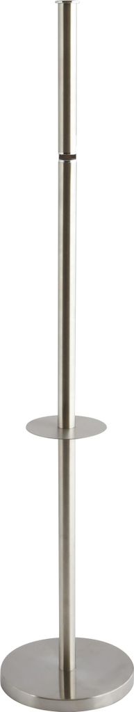 MSV Toilettenpapierhalter Stehend BxHxT:15x60x15 cm freistehender Papierrollenhalter in Edelstahl-Optik Edler Rollenhalter für WC-Rollen als Ersat...