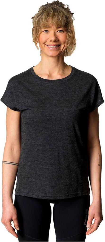 Houdini Activist Kurzarm-t-shirt Schwarz S Frau Schwarz S