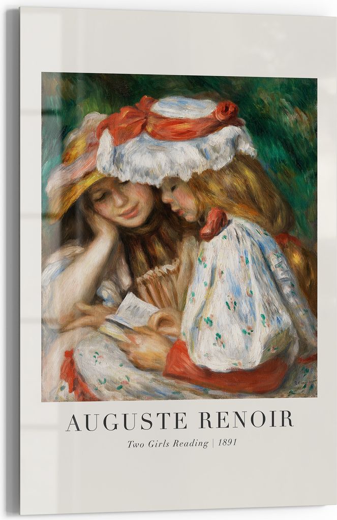 DEQOART Magnettafel Glas 40x60 cm 'Gemeinsame Seiten' beschreibbar Whiteboard Küche