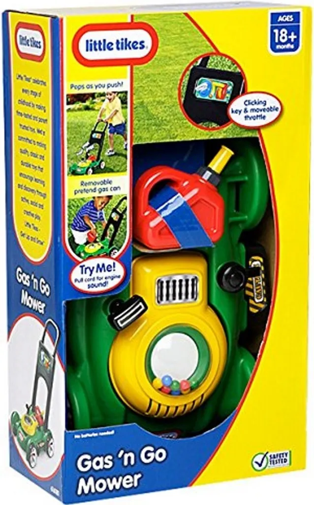 Tondeuse à gazon pour enfants idéale pour le jeu extérieur de 52 cm