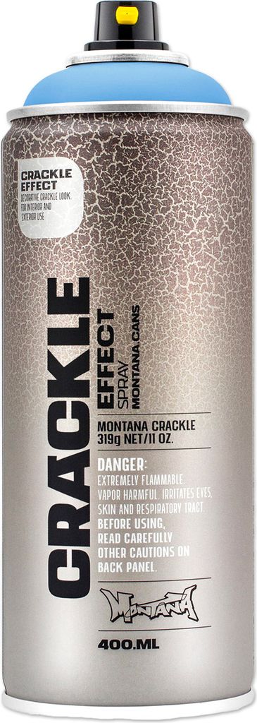 Sprühlack | Montana CRACKLE | Riss-Effekt | Blue Denim | 400ml