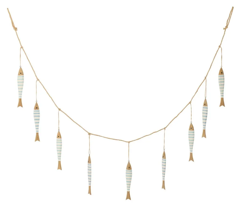 Suspension Poisson en Bois J-Line pour Décorer une Chambre ou Salon