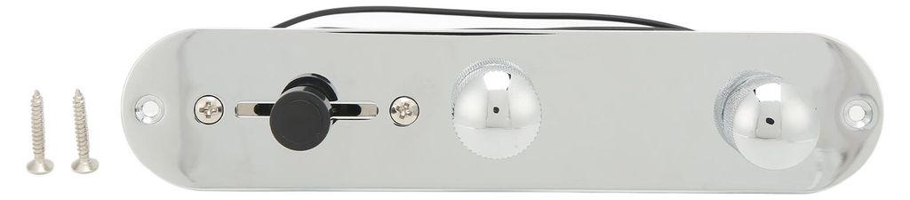 Reglerplatte für E-Gitarre, geräuscharm, aus Metall, Instrumentenzubehör zum Austauschen