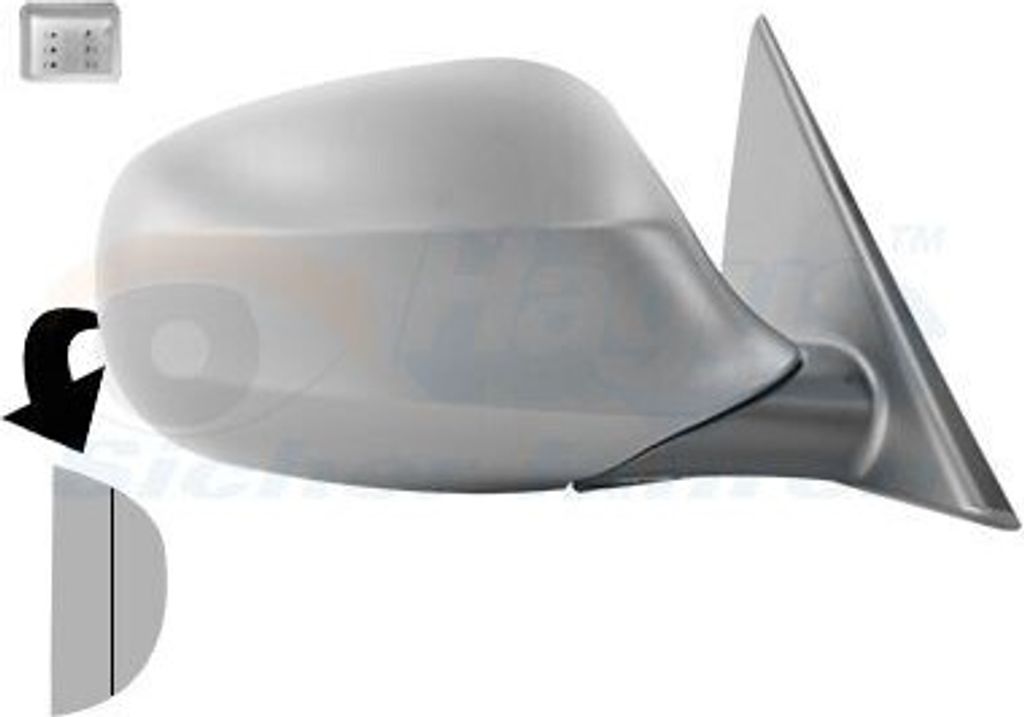 VAN WEZEL 0667806 - OE 51167205292 Außenspiegel, rechts für 3er (E91), 3er (E90)