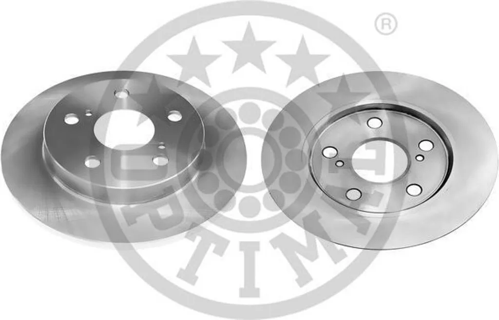 Stopper les vibrations : Disque de frein arrière pour TOYOTA COROLLA