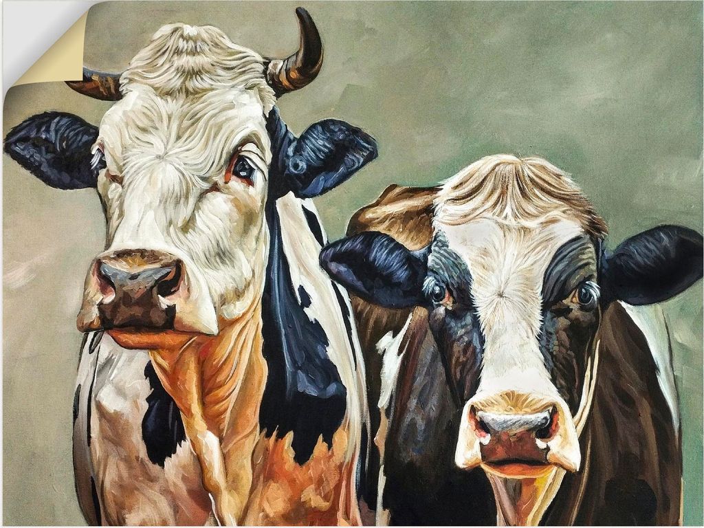 ARTland Wandbild, selbstklebend Moo-Ment Größe: 60x45 cm