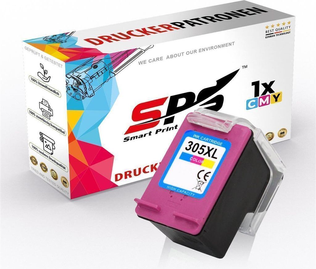 Kompatibel für HP Envy 6032 / 3YM63AE#ABE / 305XL Druckerpatrone Farbig