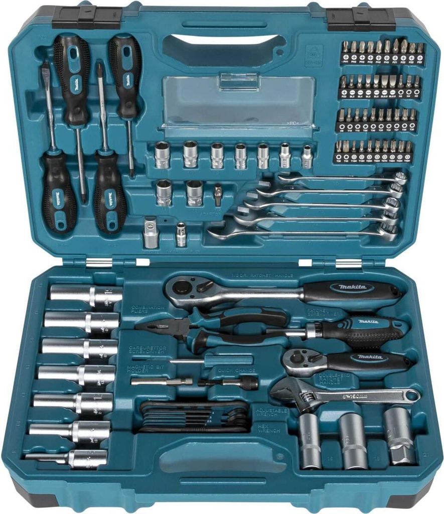 Makita E-08458 - Zestaw narzędzi - 87 elementów - w walizce Zdjęcie produktu