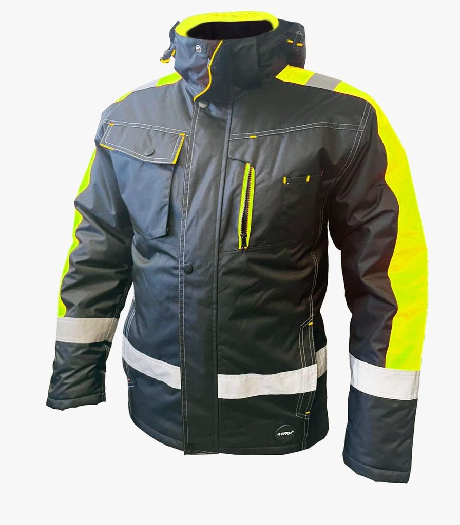Arbeitsjacke XXL - Winterjacke - Parka - Warnjacke - Produktbild 